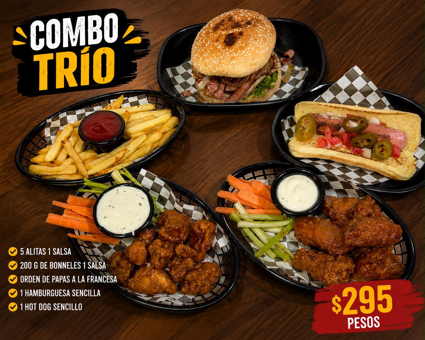 Combo trio